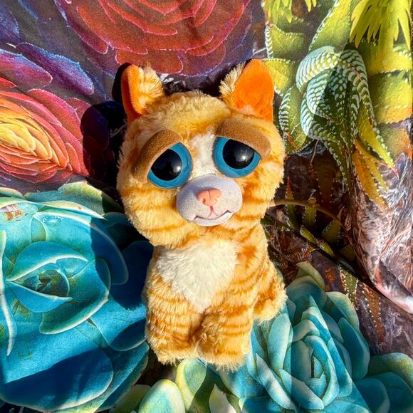 Feisty Pets Princess Pottymouth Orange Tabby Cat Plush WMC Collectible - Picture 3 of 8